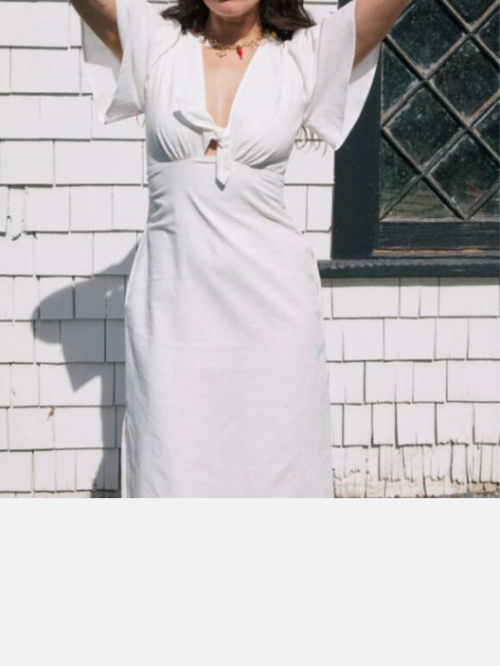 Jess Dress Lisa Says Gah - DOVE - Picture 2 of 5